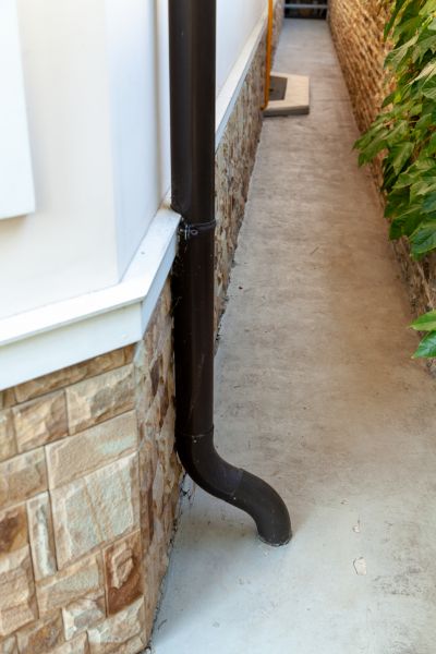 Cost of Underground Gutter Service in Bentonville