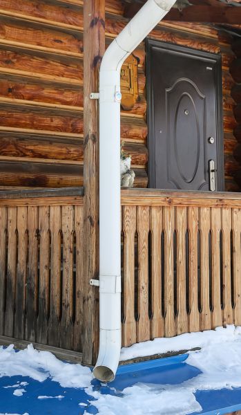 Cost of Porch Downspout Installation in Bentonville