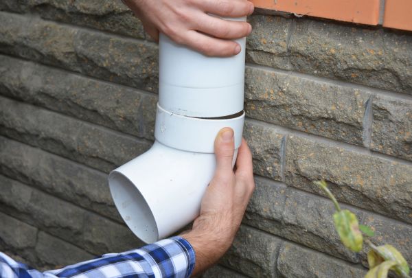 Drainage Downspout Repair in Bentonville