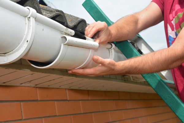 Large Gutter Repair in Bentonville
