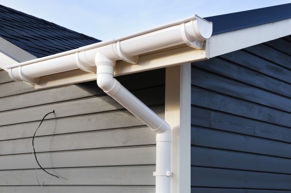 PVC Rain Gutter Installation in Bentonville