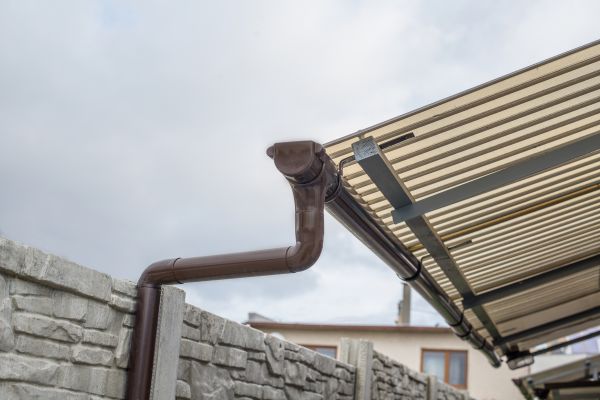 Plastic Downspout Installation in Bentonville
